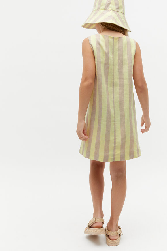 Stripe Mod Dress  Lemon Sherbet  hi-res