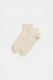 Cushioned Logo Ankle Sock  Soft Beige Marle  hi-res