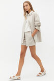 Denim Shacket  Oat  hi-res