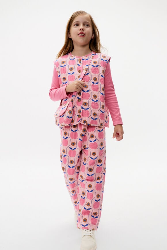 Apple Quilted Pant  Rose Petal  hi-res