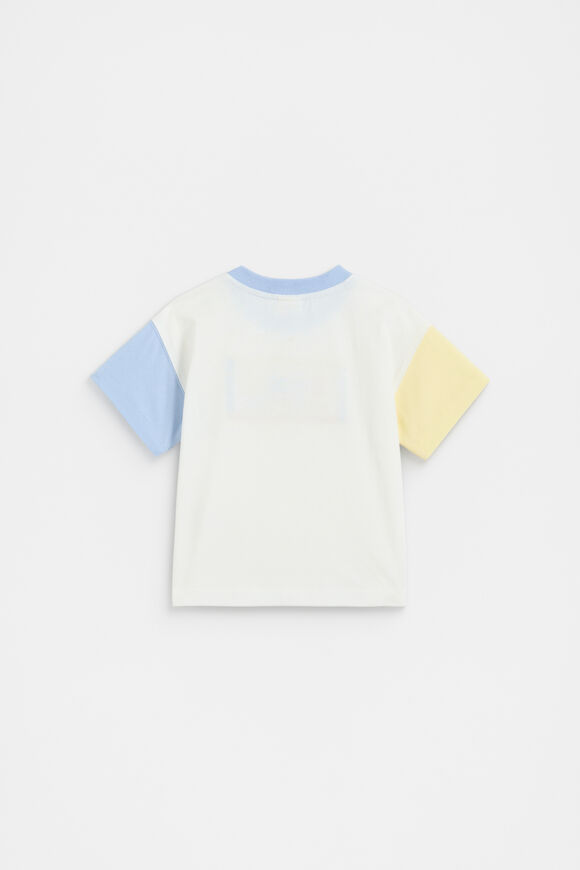 Colourblock Logo Tee  Canvas  hi-res