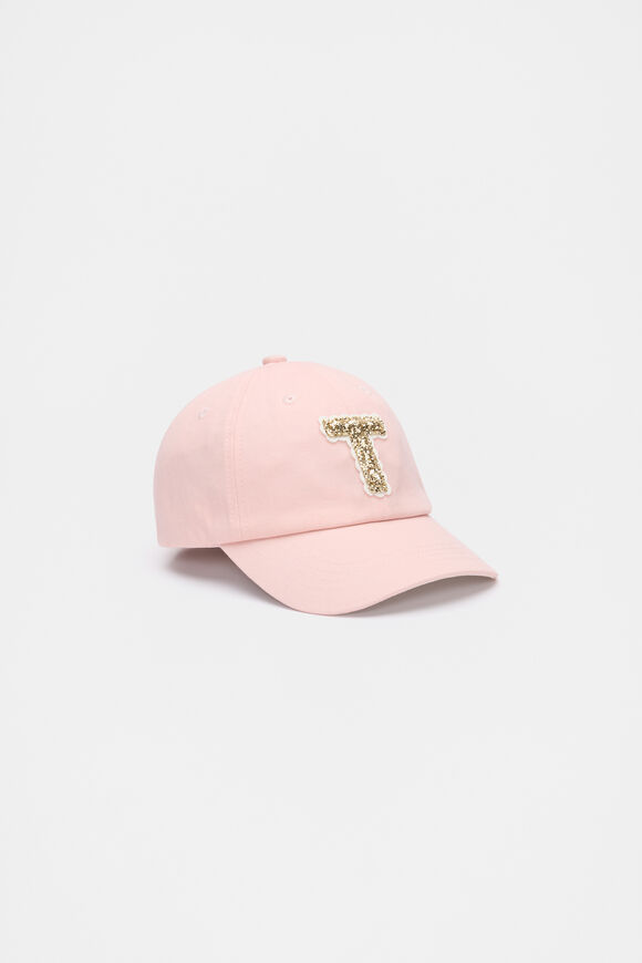 Pink Initial Cap  T  hi-res
