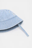 Blue Mini Initial Bucket Hat  F  hi-res