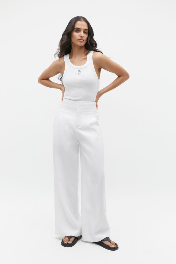 Heritage Rib Tank  Whisper White  hi-res