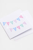 Bunting Bday Card  Multi  hi-res