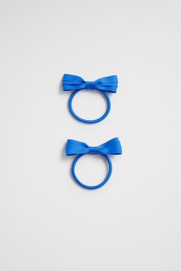 Grosgrain Bow Elastic Pack  Royal Blue  hi-res