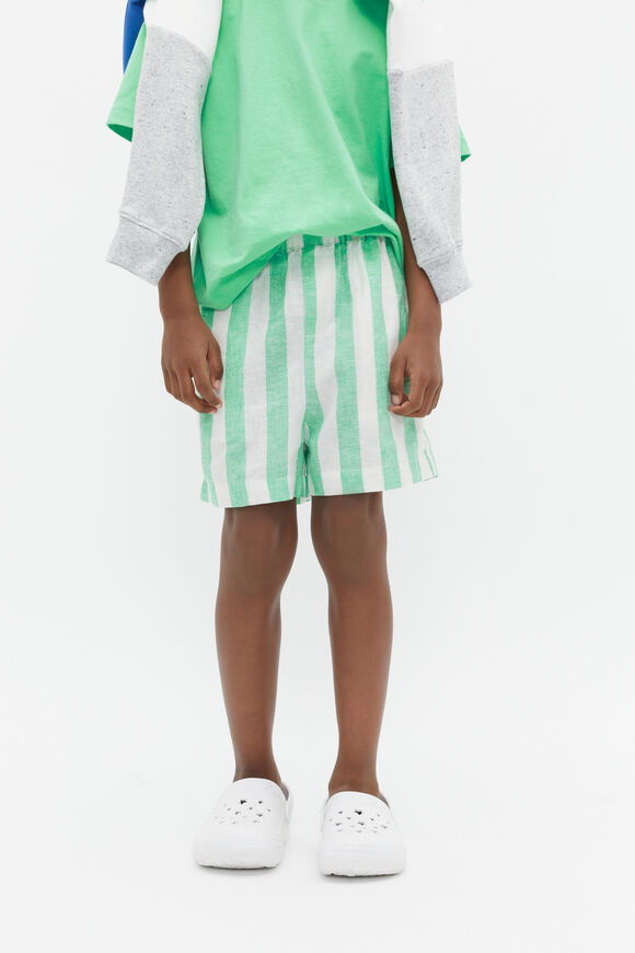 Stripe Short  Pine Lime  hi-res