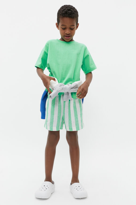 Stripe Short  Pine Lime  hi-res