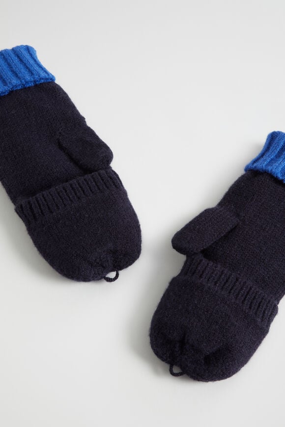 Colourblock Mittens  Multi  hi-res
