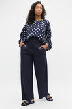 Core Linen Waisted Pant  Midnight  hi-res