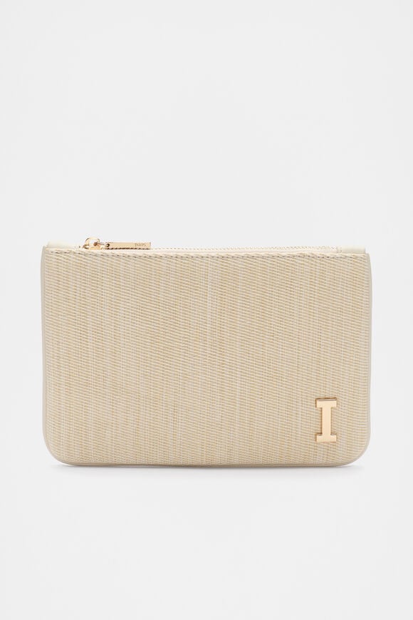 Initials Pouch  I  hi-res