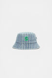 Initial Stripe Sun Hat  S  hi-res
