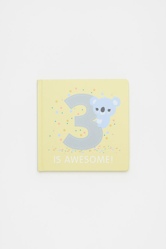 Three Is Awesome Book  Multi  hi-res