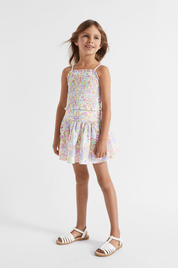 Paisley Skirt  Key Lime  hi-res