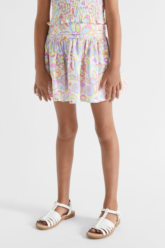 Paisley Skirt  Key Lime  hi-res