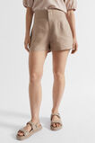 Core Linen Waisted Short  Cookie  hi-res