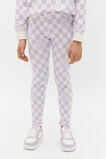 Check Logo Legging  Lavender  hi-res