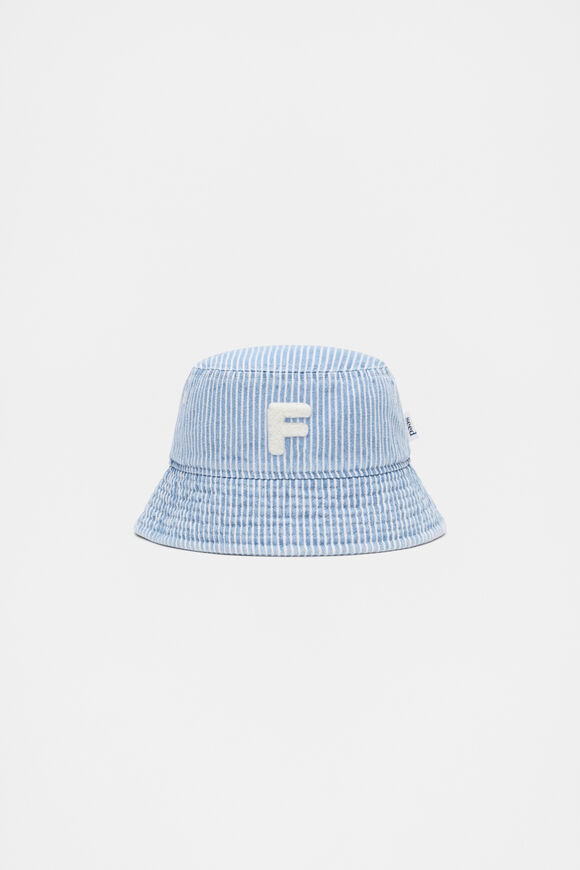 Blue Mini Initial Bucket Hat  F  hi-res