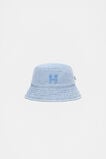 Blue Mini Initial Bucket Hat  H  hi-res