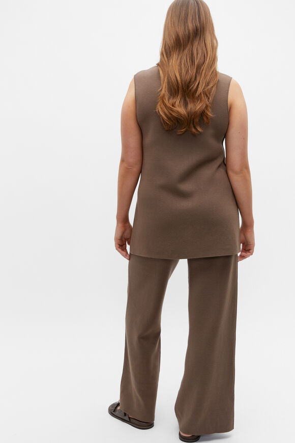 Double Knit Side Split Tunic  Affogato  hi-res