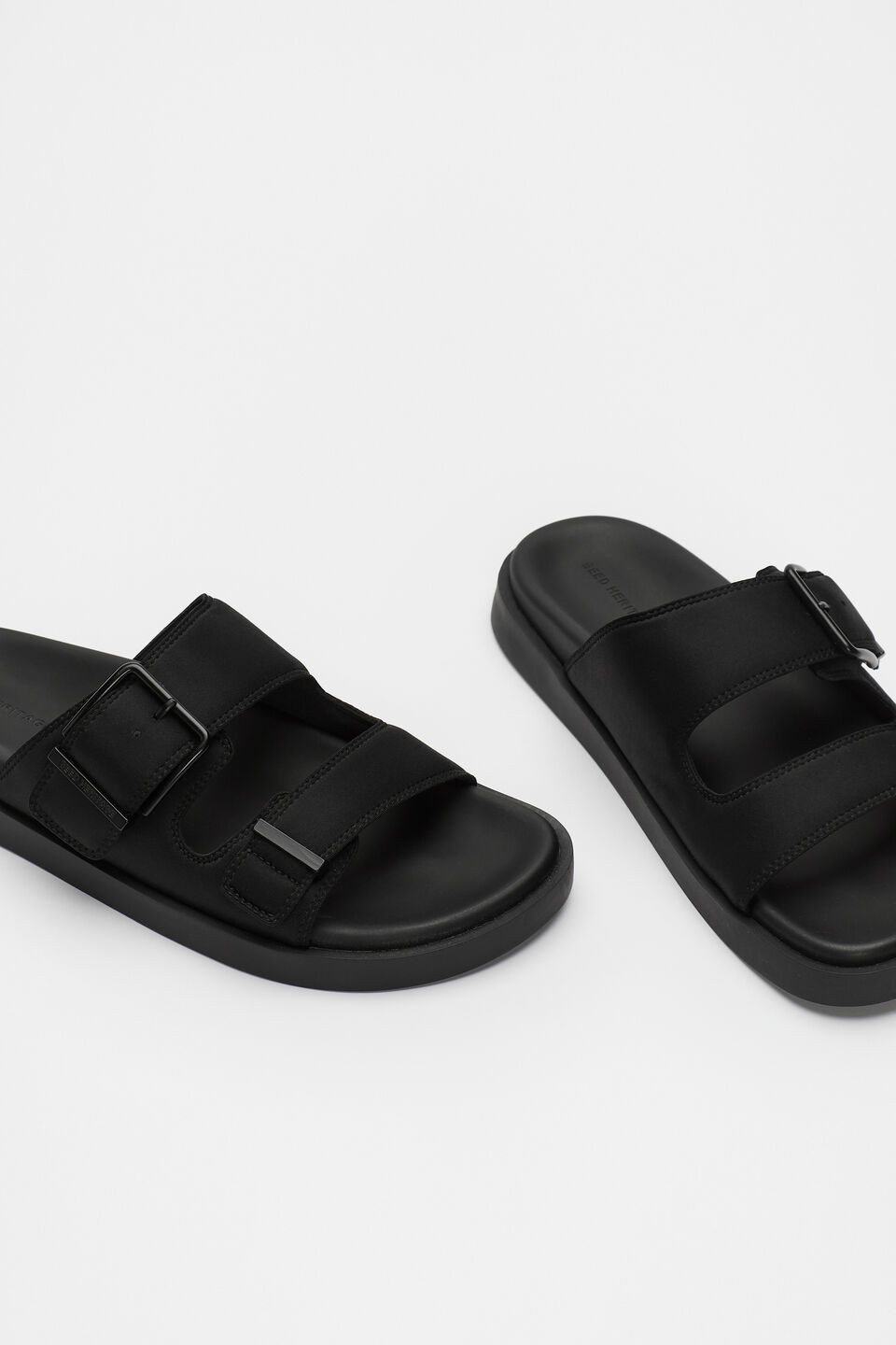 Alena Neoprene Slide  Black