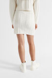 Cable Knit Skirt  Vintage Cream  hi-res