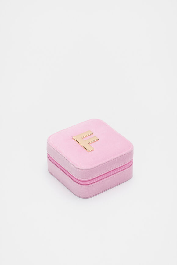 Initial Jewellery Box  F  hi-res