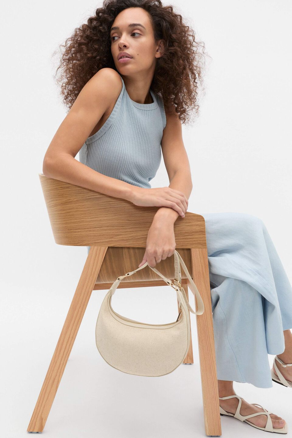 Seed Crossbody Bag  Natural