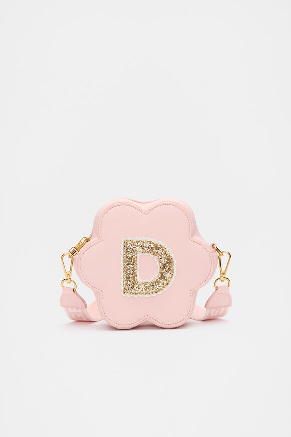 Flower Initial Bag  D  hi-res