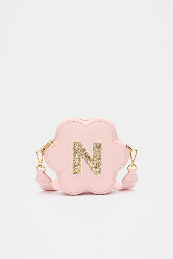 Flower Initial Bag  N  hi-res