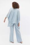 Fine Knit Poncho  Bluebell  hi-res