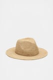 Raffia Fedora  Rye  hi-res