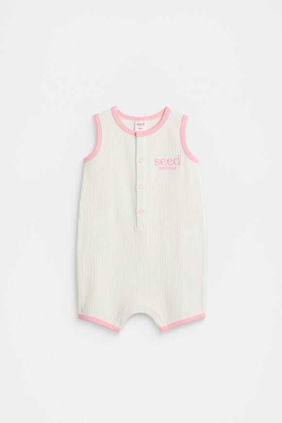 Logo Jumpsuit  Classic Cream  hi-res