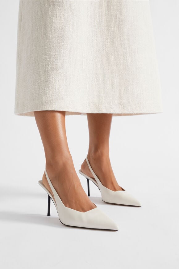 Jacinta Slingback Heel  Bone  hi-res