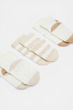 Whale Sock 3 Pack  Oat  hi-res