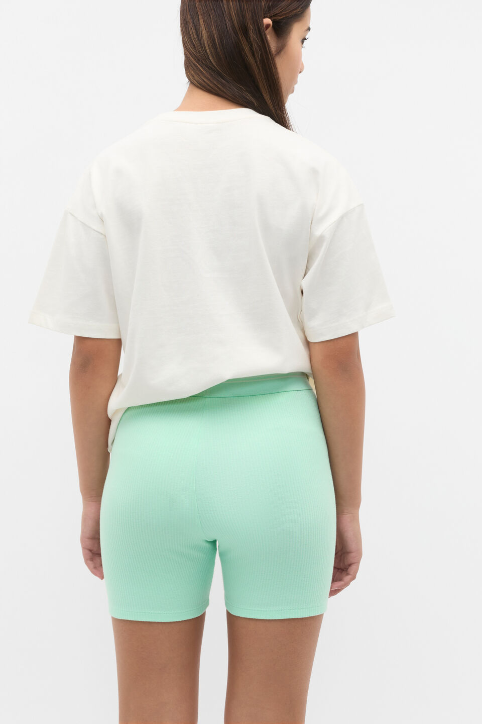 Core Logo Bike Short  Mint Sorbet