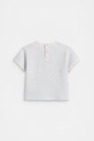 Waffle Logo Tee  Light Grey Marle  hi-res