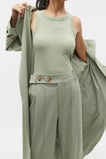 Button Detail Trouser  Pale Olive  hi-res