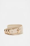 Gia Triple Keeper Belt  Stone  hi-res