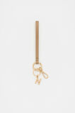Soft Beige Wrist Letter Strap  N  hi-res