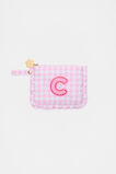 Beaded Initial Purse  C  hi-res