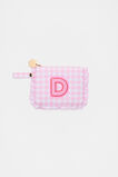 Beaded Initial Purse  D  hi-res