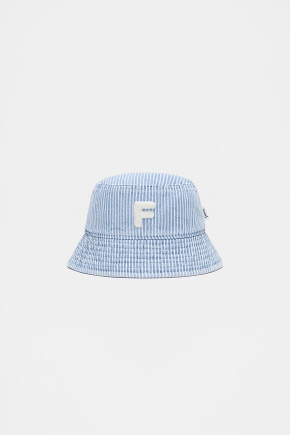 Blue Mini Initial Bucket Hat  F  hi-res