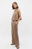 Core Linen Waisted Pant  Nutmeg  hi-res