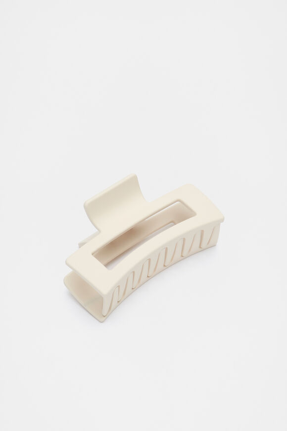 Rectangle Hair Claw  Stone  hi-res