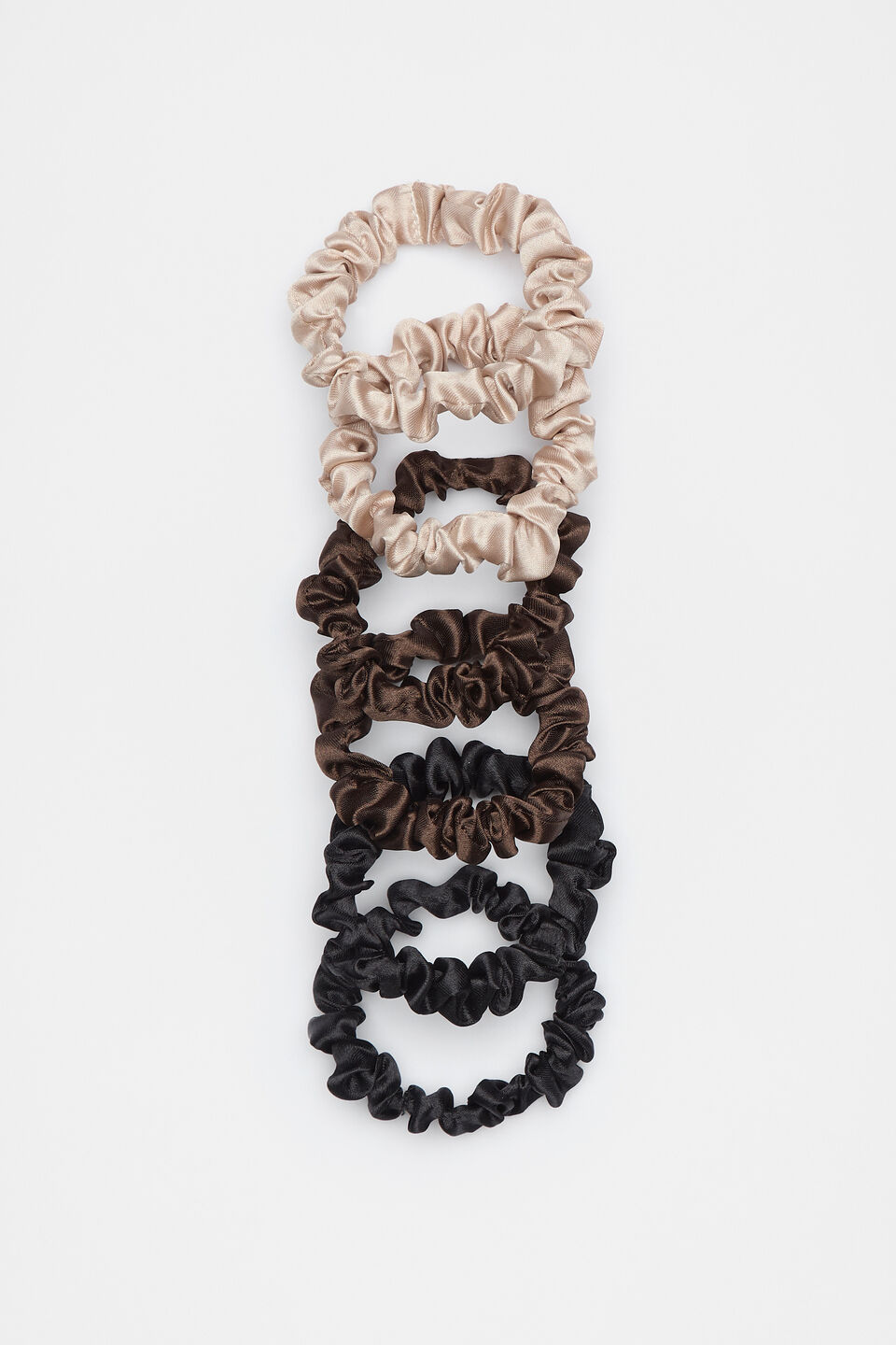 Mini Scrunchie  Iced Latte