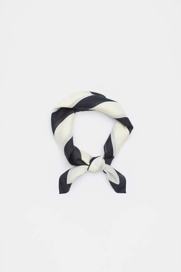Printed Headscarf  Cream  hi-res