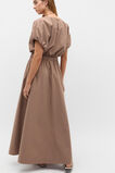 Poplin Voluminous Skirt  Nutmeg  hi-res