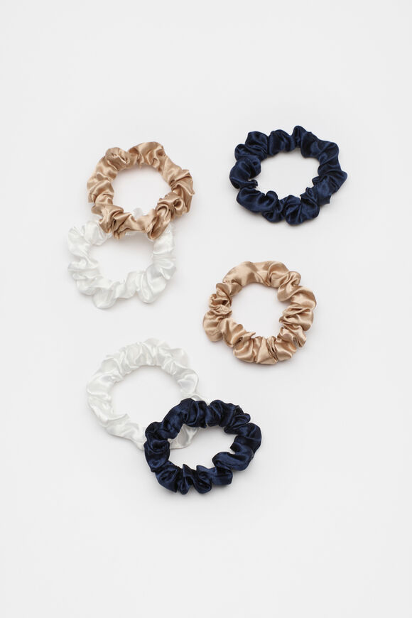 Scrunchie Ornament  Navy Multi  hi-res