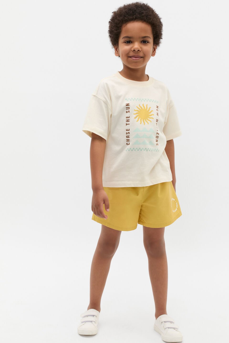 Core Garment Dye Short  Desert Sand